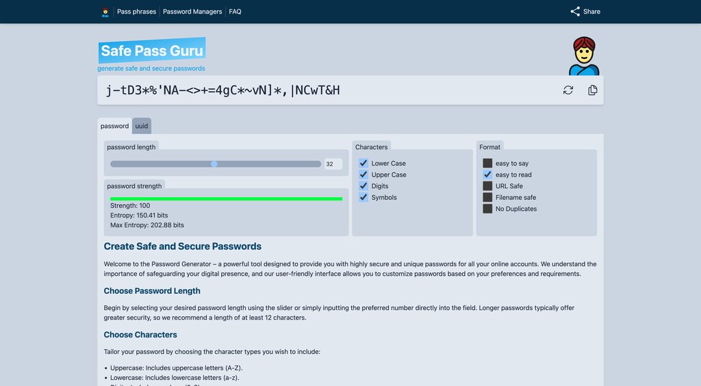 SafePass.guru